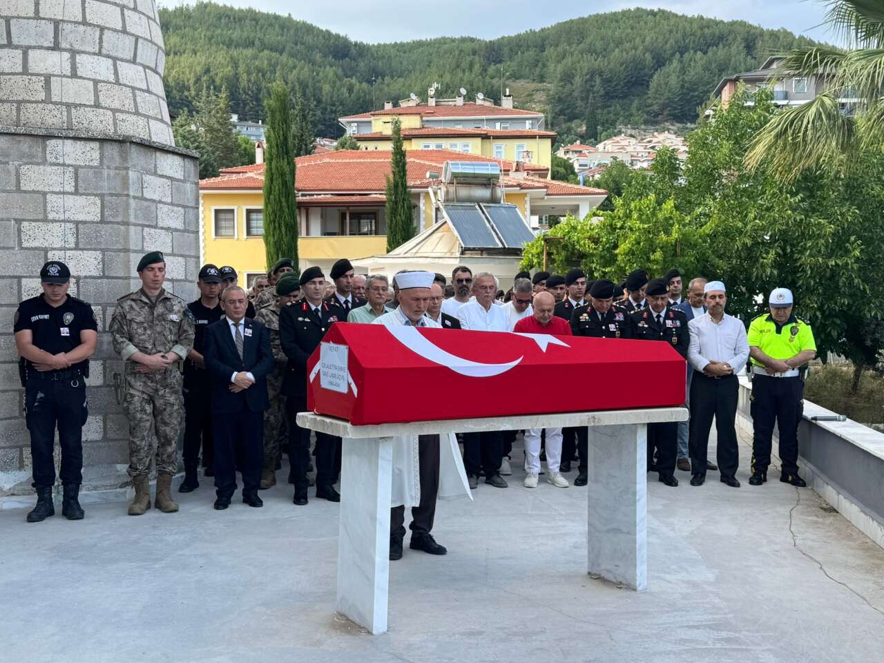 Muğla’da Gazi Celalettin Emre Son Yolculuğuna Uğurlandı 1